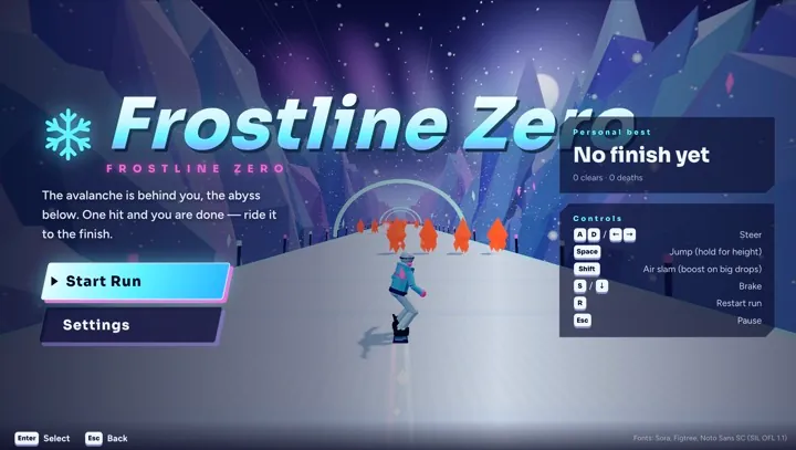Frostline Zero cover art