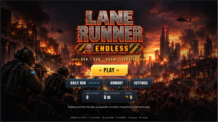 Lane Runner cover art