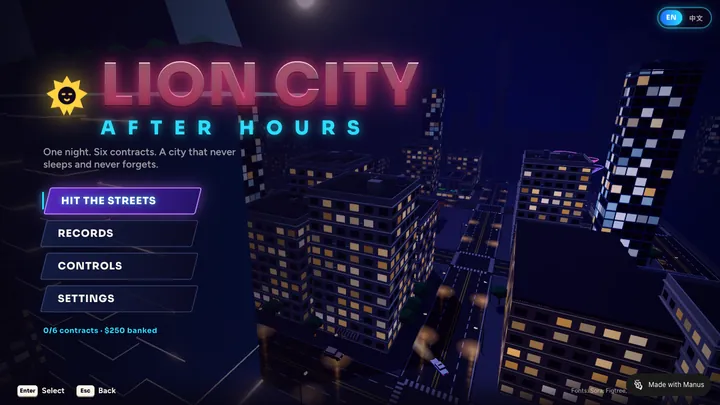 Lion City: After Hours cover art