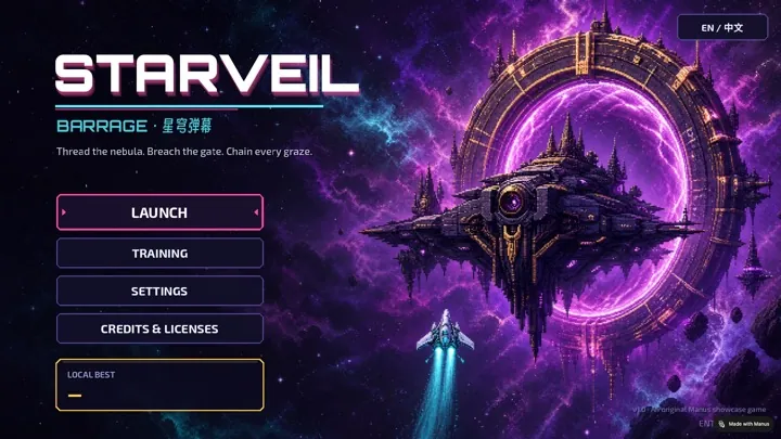 Starveil Barrage cover art
