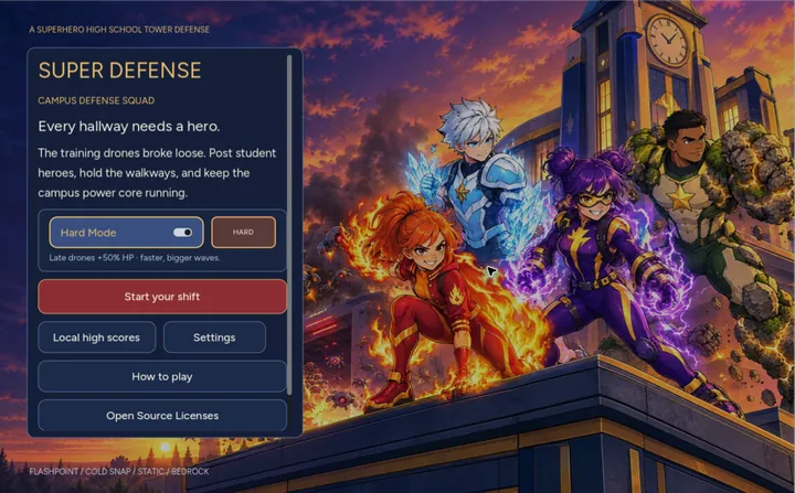 Super Defense cover art